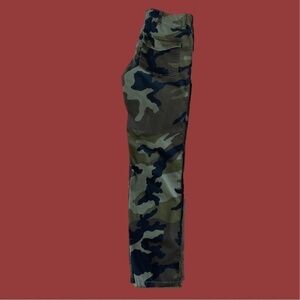 NILI LOTAN FOR BARNEYS CAMO JENNA PANTS SZ 0